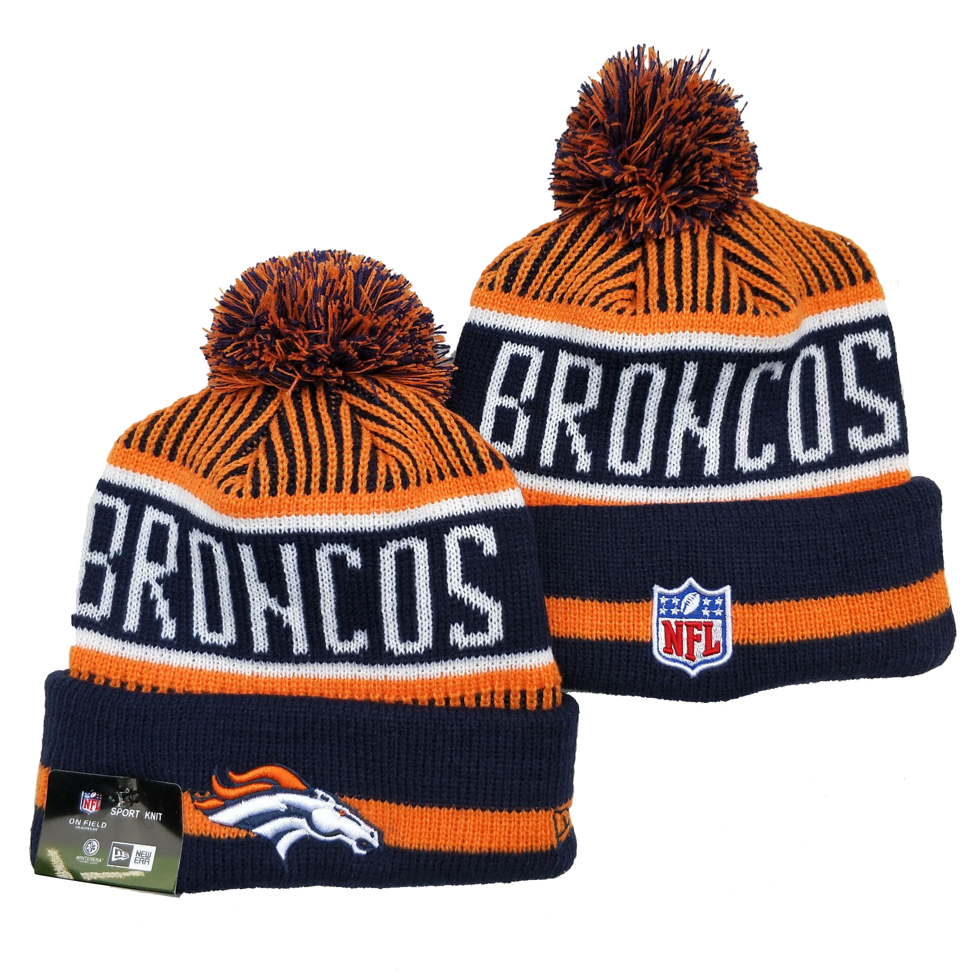 Denver Broncos Knit Hats 076